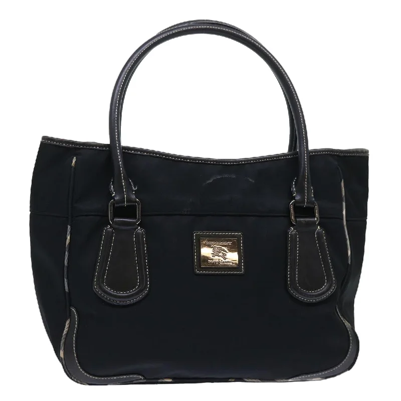 Statement - Making Oversized Burberry BagsBURBERRY Blue Label Shoulder Bag Nylon Black Auth bs7873