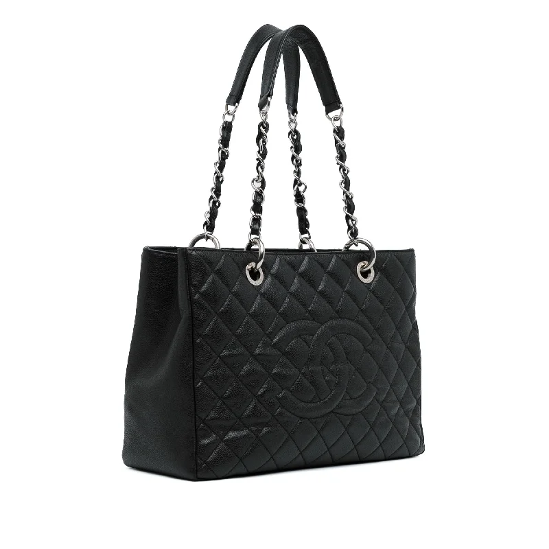 Chanel All - Match Handbag for Versatile StylingChanel Caviar Grand Shopping Tote (UFHgzj)