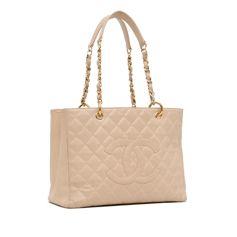 Chanel New Arrival Handbag with Gold HardwareChanel Caviar Grand Shopping Tote (V5TxH5)