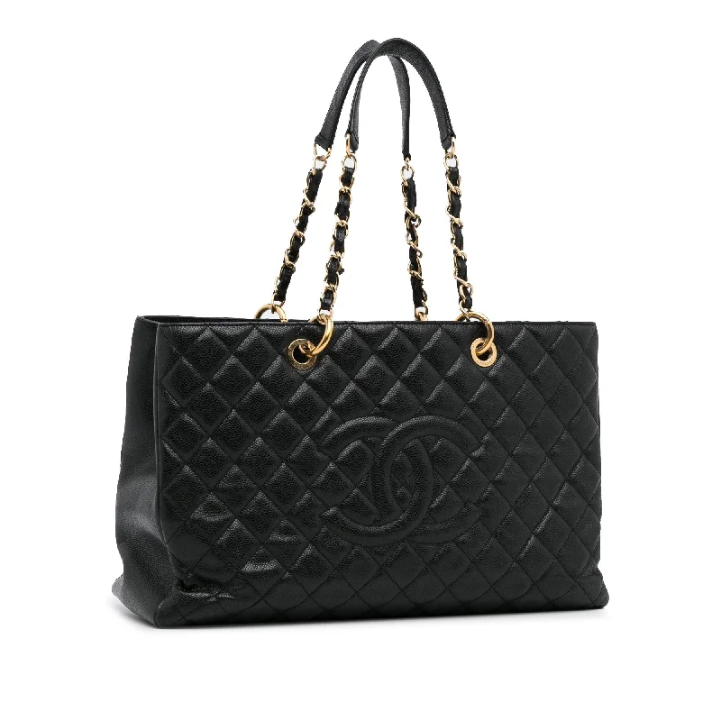 Chanel Luxury Handbag for High - End EventsChanel Caviar Grand Shopping Tote (w9qb9T)