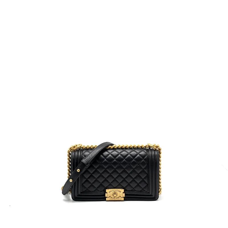 Chanel Classic Flap Bag for Evening PartyChanel medium boy bag smooth calfskin black GHW