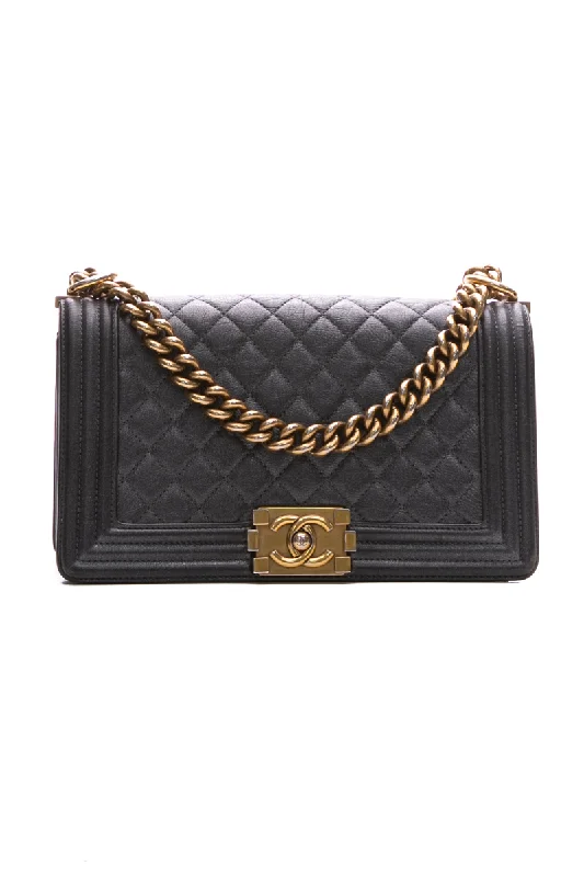 Chanel Classic Flap Bag for Evening PartyMedium Boy Bag