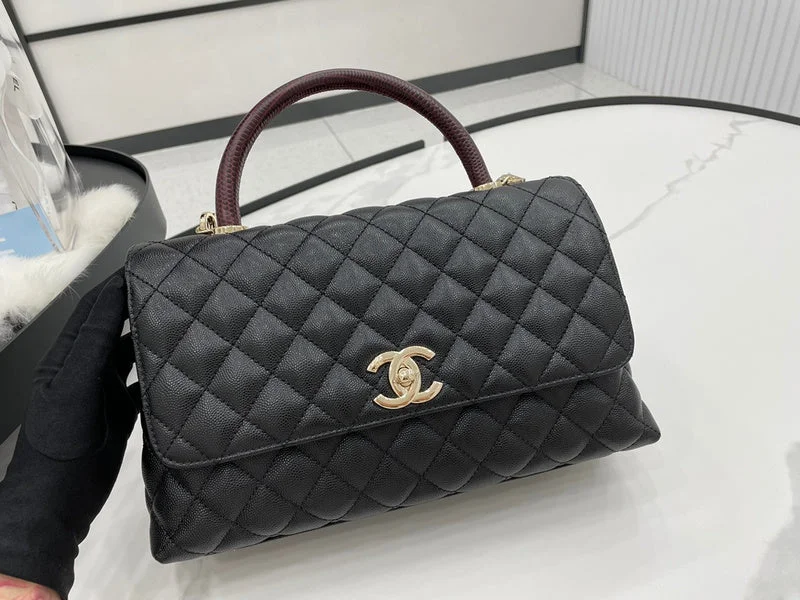 Chanel Black Handbag for Business MeetingsWF - Chanel Bags - 107