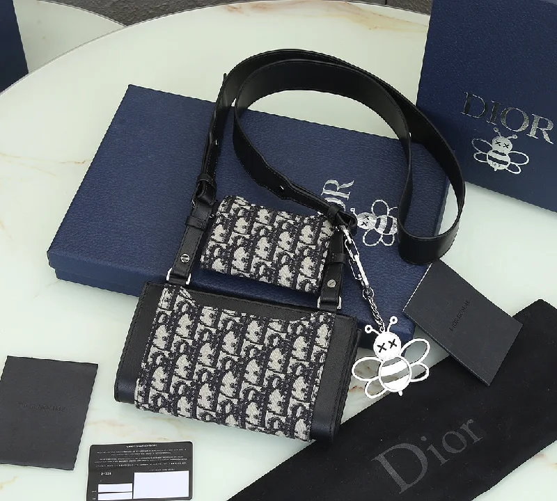 Christian Dior tote bags with a printed Dior logo on the frontChristian Dior - Luxury Bags  878