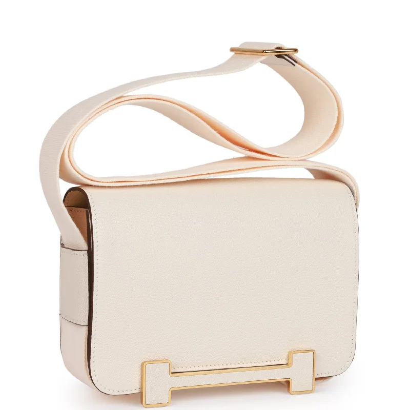 Light - Colored Hermes Bags for Spring and Summer AppealHermes Geta Nata Chevre Gold Hardware