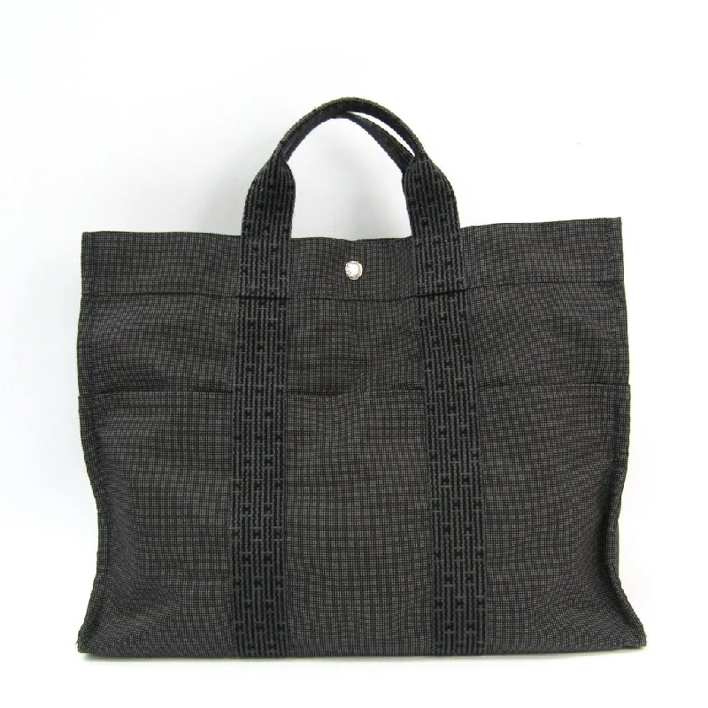 Hermes Bags with Hidden Pocket Compartments for PrivacyHermes Gray Herline MM Tote (SHA-35854)