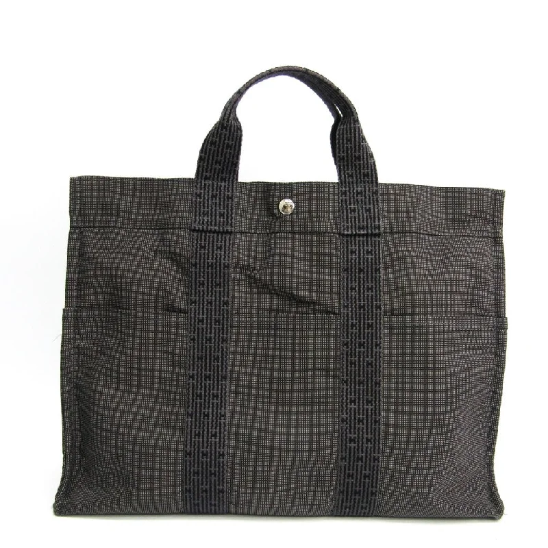 Hermes Bags with Detachable Pouches for VersatilityHermes Gray Herline MM Tote (SHA14319)