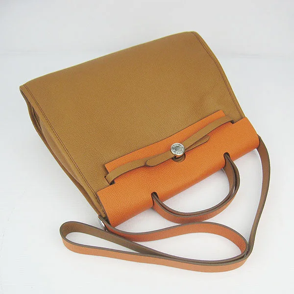 Easy - to - Clean Hermes Bags for Busy LifestylesHermes Herbag 60667 2way Cow Leather Coffee