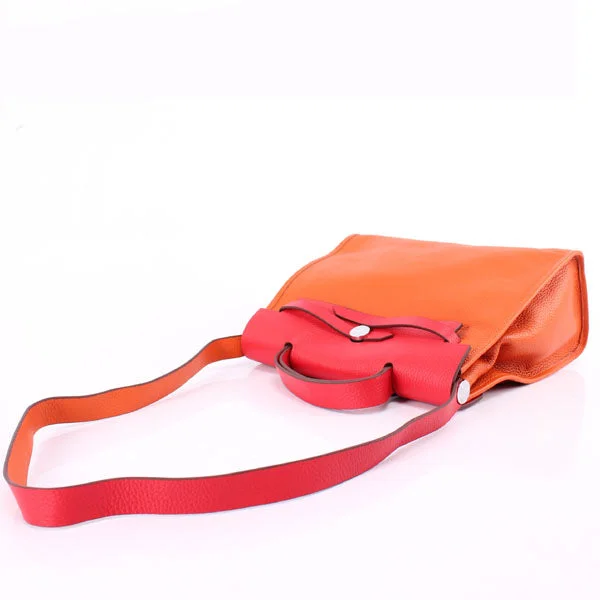 Hermes Bags with Adjustable Shoulder and Crossbody StrapsHermes Herbag H1090 2way Orange