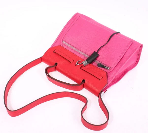 Hermes Bags with Detachable Pouches for VersatilityHermes Herbag H1090 Ladies 2way Pink